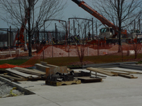 Lurie Garden by Gustafson under Construction